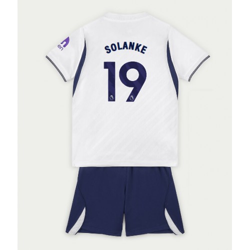Tottenham Hotspur Dominic Solanke #19 Hjemme Trøje Børn 2026-27 Kortærmet (+ Korte bukser)